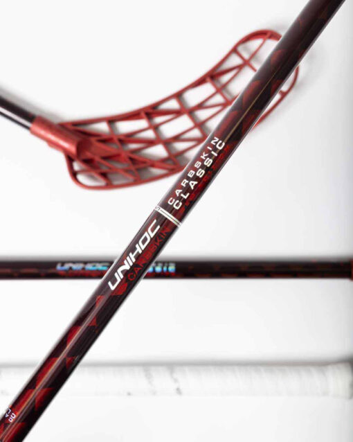 Unihockeystock Unihoc Unilite Carbskin 26 radiant rot