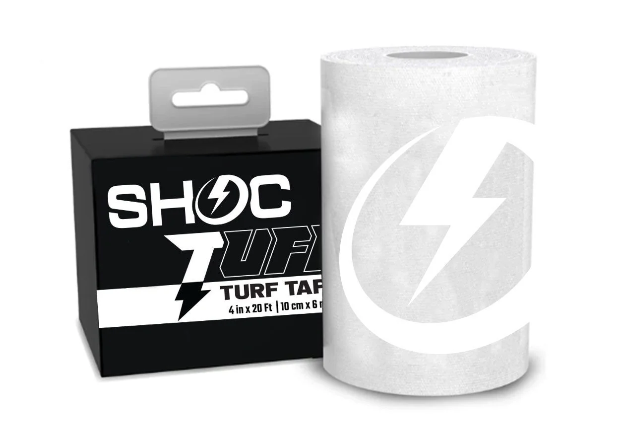 American Football Shoc Tuff Turf Tape Weiss