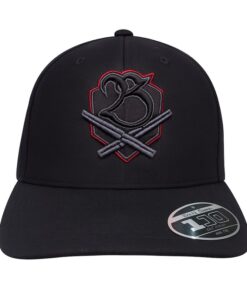 Midland Bouncers Flexfit 110 Cool & Dry Mini Piqué Cap DARK