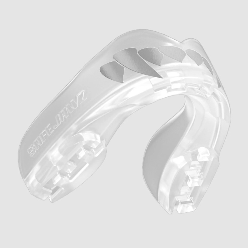 Mouthguard SAFEJAWZ® EXTRO SERIES CLEAR FANGZ